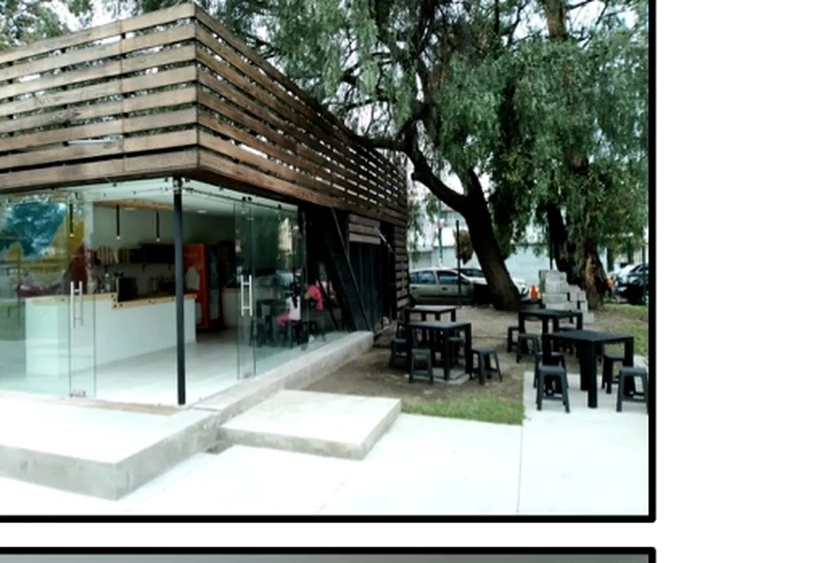Exterior de la cafetería La CafTeria en Coapa